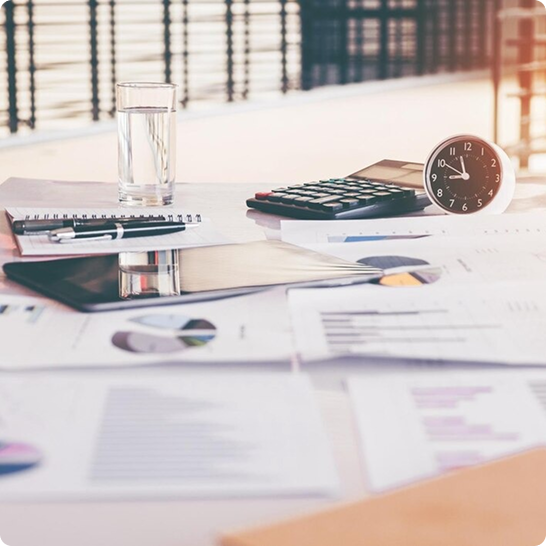 Gráficos de éxito empresarial